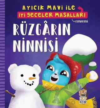 Rüzgarın Ninnisi - Ayıcık Mavi İle İyi Geceler Masalları – Melek Dinçer – Sincap Kitap kitap kapağı