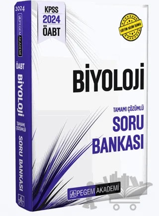 2024 KPSS ÖABT Biyoloji Tamamı Çözümlü Soru Bankası – Kolektif – Pegem Akademi Yayıncılık kitap kapağı