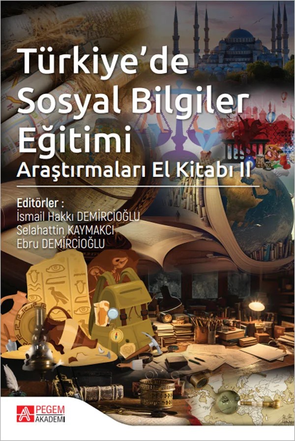 Türkiyede Sosyal Bilgiler Eğitimi Araştırmaları El Kitabı II – Pegem Akademi Yayıncılık kitap kapağı
