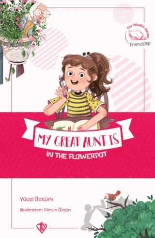 My Great Aunt İs İn The Flowepot – Yücel Öztürk – Türkiye Diyanet Vakfı Yayınları kitap kapağı
