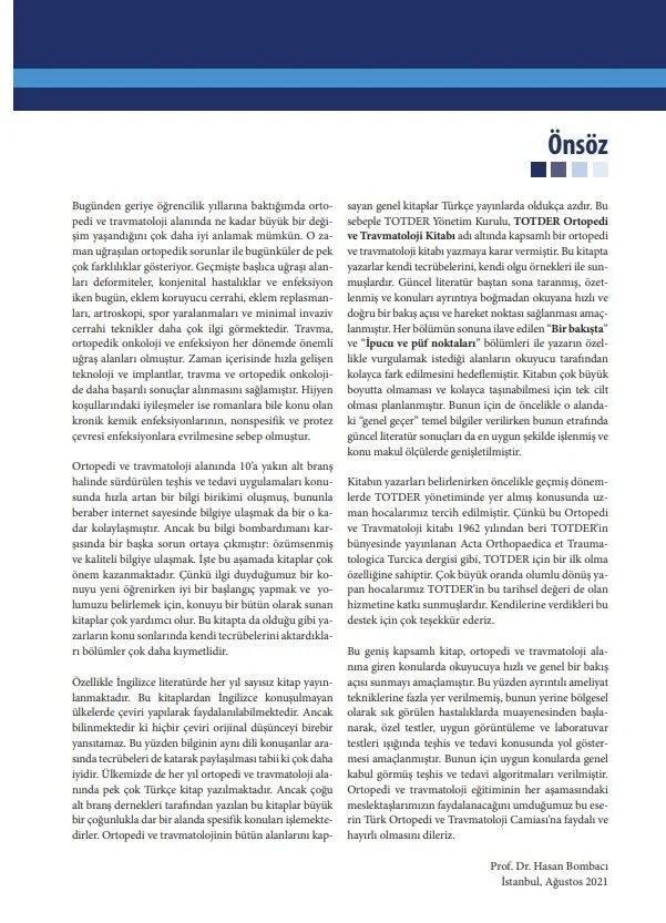TOTDER Ortopedi ve Travmatoloji – Doç. Dr. Gökhan Kaynak,  , Prof. Dr. Merter Yalçınkaya – Nobel Tıp Kitabevleri kitap kapağı
