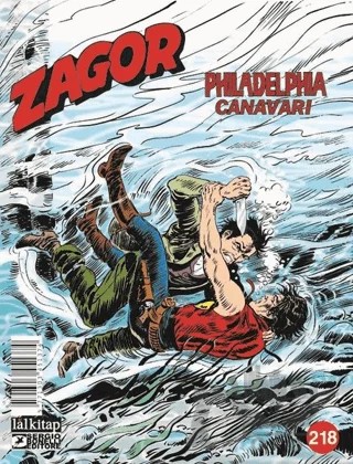 Zagor Sayı: 218 – Moreno Burattini – Lal Kitap kitap kapağı