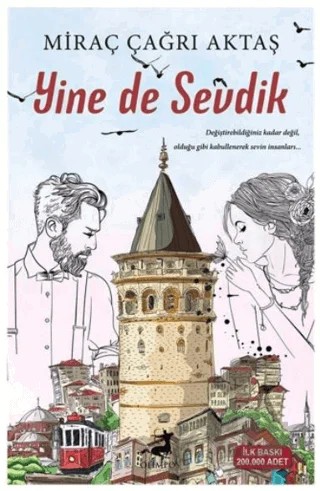 Yine de Sevdik (İmzalı) – Miraç Çağrı Aktaş – Olimpos Yayınları kitap kapağı