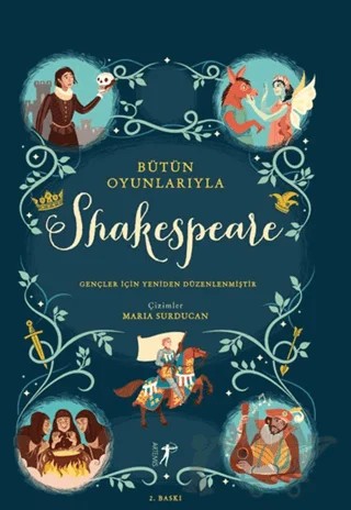 Bütün Oyunlarıyla Shakespeare – Anna Milbourne – Artemis Yayınları kitap kapağı