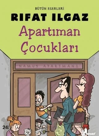 Apartıman Çocukları – Rıfat Ilgaz – Çınar Yayınları kitap kapağı