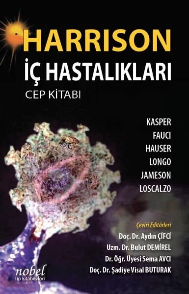 Harrison İç Hastalıkları Cep Kitabı – Fauci, &nbsp, Hauser, Jameson, Kasper, Longo, Loscalzo – Nobel Tıp Kitabevleri kitap kapağı