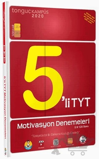 2020 TYT 5'li Motivasyon Denemeleri – Kolektif – Tonguç Akademi kitap kapağı