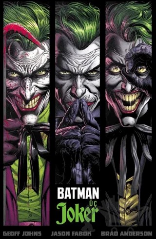 Batman: Üç Joker – Geoff Johns – JBC Yayıncılık kitap kapağı