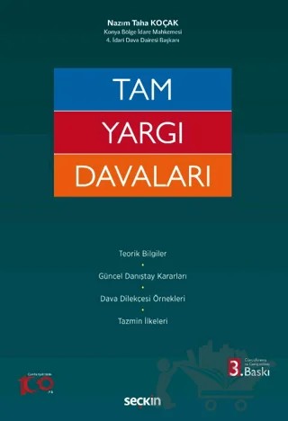 Tam Yargı Davaları – Nazım Taha Koçak – Seçkin Yayıncılık kitap kapağı