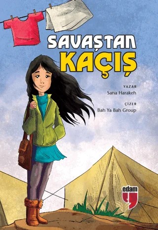 Savaştan Kaçış – Sana Harakeh – EDAM kitap kapağı