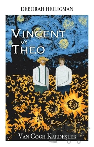 Vincent ve Theo - Van Gogh Kardeşler – Deborah Heiligman – Martı Yayınları kitap kapağı