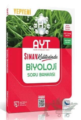 Sınav Kalitesinde AYT Biyoloji Soru Bankası – Kolektif – Sınav Yayınları kitap kapağı