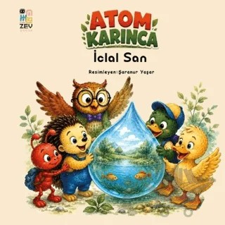 Atom Karınca – Zey Çocuk kitap kapağı