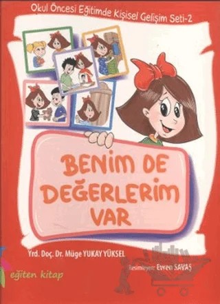 Benim de Değerlerim Var – Müge Yukay Yüksel – Eğiten Kitap kitap kapağı