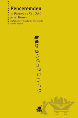 Penceremden – Julian Barnes – Ayrıntı Yayınları kitap kapağı