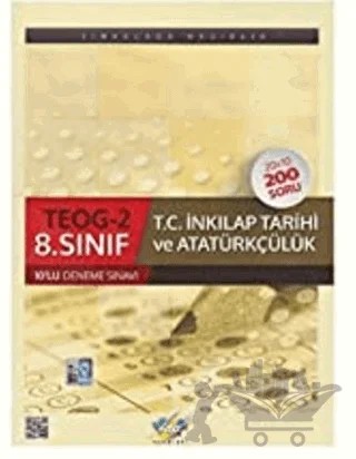 FDD 8. Sınıf Adım Adım TEOG 2 T.C. İnkılap Tarihi ve Atatürkçülük Çözümlü 10 Deneme – Kolektif – Fdd Yayınları kitap kapağı