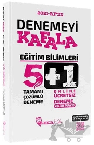 KPSS Denemeyi Kafala Eğitim Bilimleri 5+1 Deneme 2021 – Kolektif – Hoca Kafası Yayınları kitap kapağı