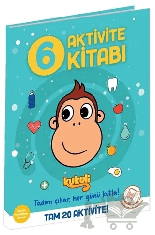 Kukuli Aktivite Kitabı - 6 – Buket Kurt, Serhat Akdeniz – Beta Kids kitap kapağı