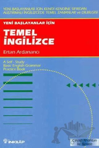 Yeni Başlayanlar için Temel İngilizce – Ertan Ardanancı – İnkılap Kitabevi kitap kapağı