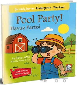 Pool Party – Havuz Partisi – Nurşen Berk – NSN Kids kitap kapağı
