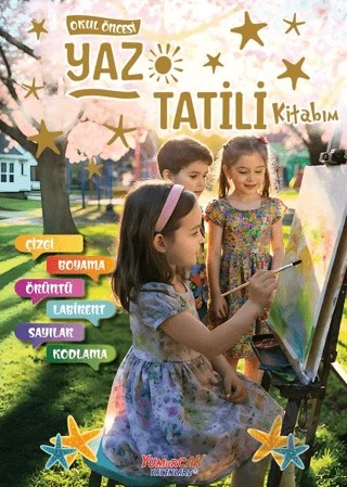 Okul Öncesi Yaz Tatili Kitabım – Yasemin Mimir Altunok – Yumurcak Yayınları kitap kapağı