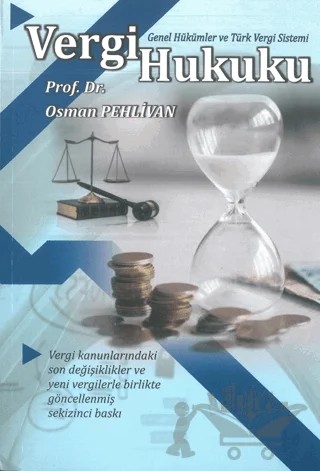 Vergi Hukuku – Osman Pehlivan – Ekin Basım Yayın kitap kapağı