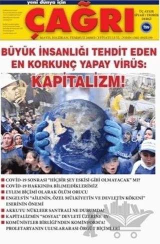 Yeni Dünya İçin Çağrı Dergisi Sayı: 199 Mayıs-Haziran-Temmuz 2020 – Yeni Dünya İçin Çağrı Yayınları kitap kapağı