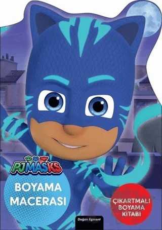 Pjmasks - Özel Kesimli Boyama Macerası – Kolektif – Doğan Egmont Yayıncılık kitap kapağı