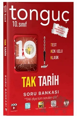 10. Sınıf TAK Tarih Soru Bankası – Kolektif – Tonguç Akademi kitap kapağı