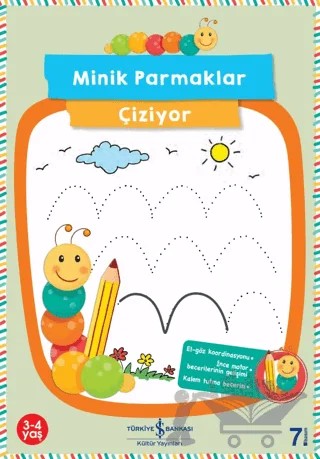 Minik Parmaklar Çiziyor – Corina Beurenmeister – İş Bankası Kültür Yayınları kitap kapağı