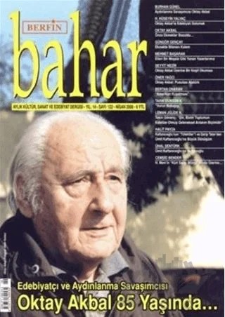 Berfin Bahar Aylık Kültür, Sanat ve Edebiyat Dergisi Sayı: 122 – Berfin Bahar Dergisi kitap kapağı