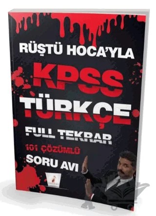 Rüştü Hoca'yla KPSS Türkçe Soru Avı 101 Çözümlü Soru Avı – Rüştü Bayındır – Pelikan Tıp Teknik Yayıncılık kitap kapağı