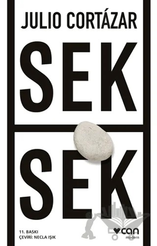 Sek Sek – Julio Cortazar – Can Yayınları kitap kapağı