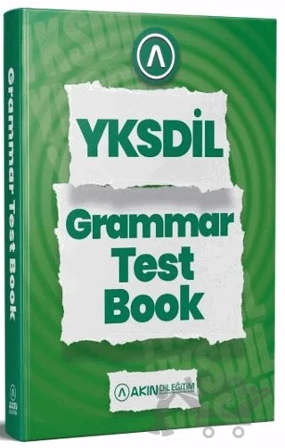 YKSDİL Grammar Test Book – Kolektif – Akın Dil Eğitim kitap kapağı