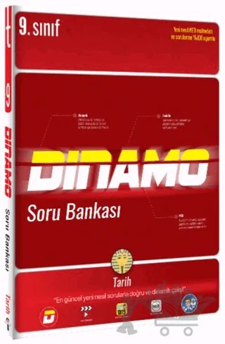 9. Sınıf Dinamo Tarih Soru Bankası – Kolektif – Tonguç Akademi kitap kapağı