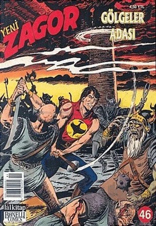Yeni Zagor Sayı: 46 Gölgeler Adası – Lal Kitap kitap kapağı
