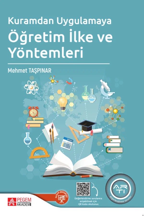 Kuramdan Uygulamaya Öğretim İlke ve Yöntemleri – Mehmet Taşpınar – Pegem Akademi Yayıncılık kitap kapağı