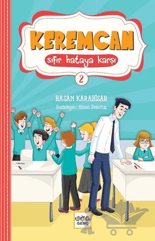Keremcan Sıfır Hataya Karşı - 2 – Hasan Karahisar – Nar Genç kitap kapağı