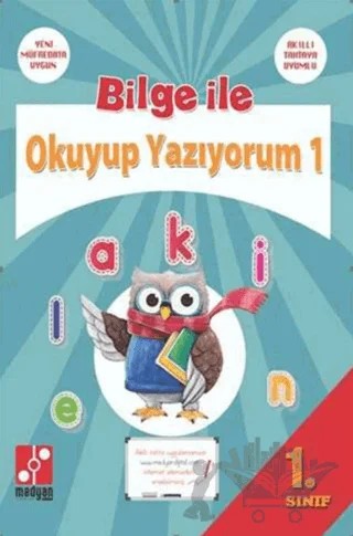 1. Sınıf Bilge İle Okuyup Yazıyorum 1 – Kolektif – Medyan Yayınları kitap kapağı