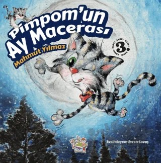 Pimpom'un Ay Macerası – Mahmut Yılmaz – Parmak Çocuk Yayınları kitap kapağı