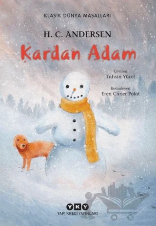 Kardan Adam – Hans Chrıstıan Andersen – Yapı Kredi Yayınları kitap kapağı