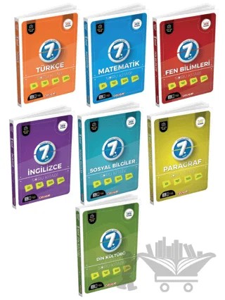 7. Sınıf Soru Bankası Seti (7 Kitap) – Kolektif – Dinamo Yayınları kitap kapağı