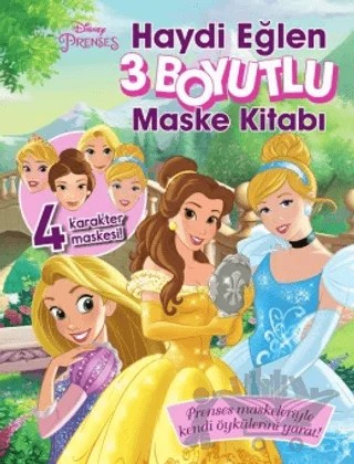Disney Prenses 3 Boyutlu Maske Kitabı – Kolektif – Doğan Çocuk kitap kapağı