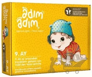 Adım Adım Bebek Eğitim Seti 9. Ay – Kolektif – Adım Adım Bebek Eğitimi kitap kapağı