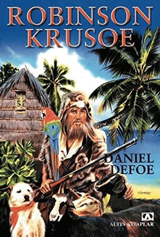Robinson Krusoe – Daniel Defoe – Altın Kitaplar kitap kapağı