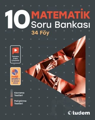10. Sınıf Matematik Soru Bankası – Kolektif – Tudem Yayınları - Bayilik kitap kapağı