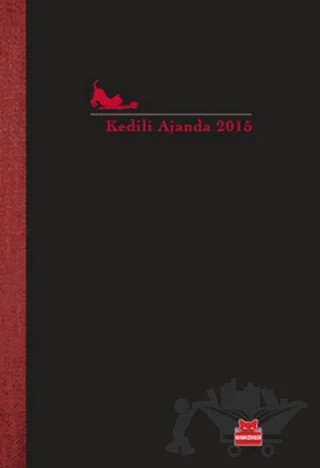 Kedili Ajanda 2015 – Kolektif – Kırmızı Kedi Yayınevi kitap kapağı