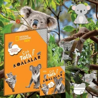 Çok Tatlı Koalalar - National Geographic Kids – Crispin Boyer – Beta Kids kitap kapağı