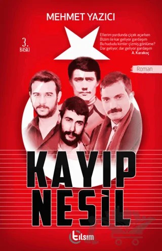 Kayıp Nesil – Mehmet Yazıcı – Tılsım Yayınevi kitap kapağı