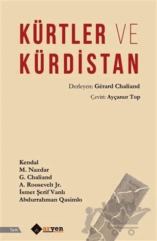 Kürtler ve Kürdistan – Gerard Chaliand – Aryen Yayınları kitap kapağı